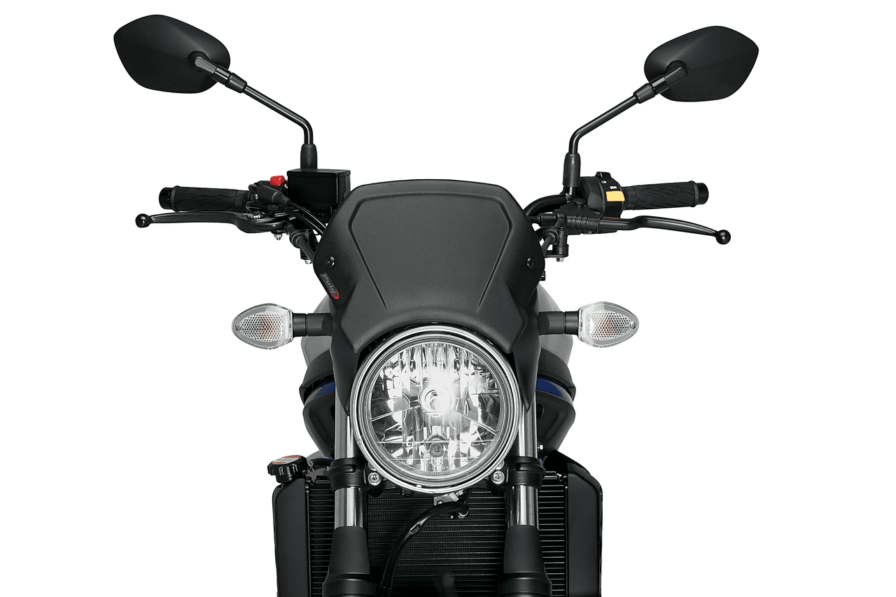 ALUMINIUM FRONT PLATE BLACK