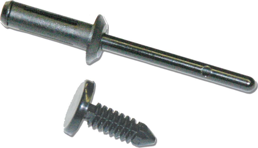 Slp 10/Pack 3/16" Plastic Rivet