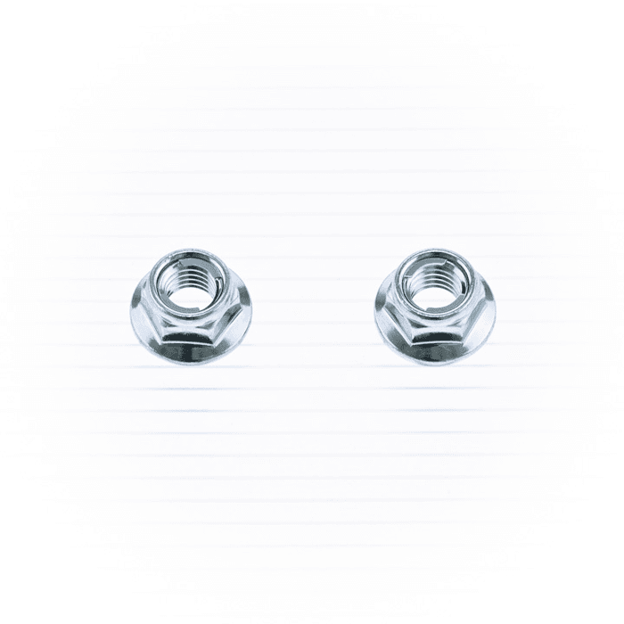 FUJI-LOCK FLANGE NUT M8 10/PK