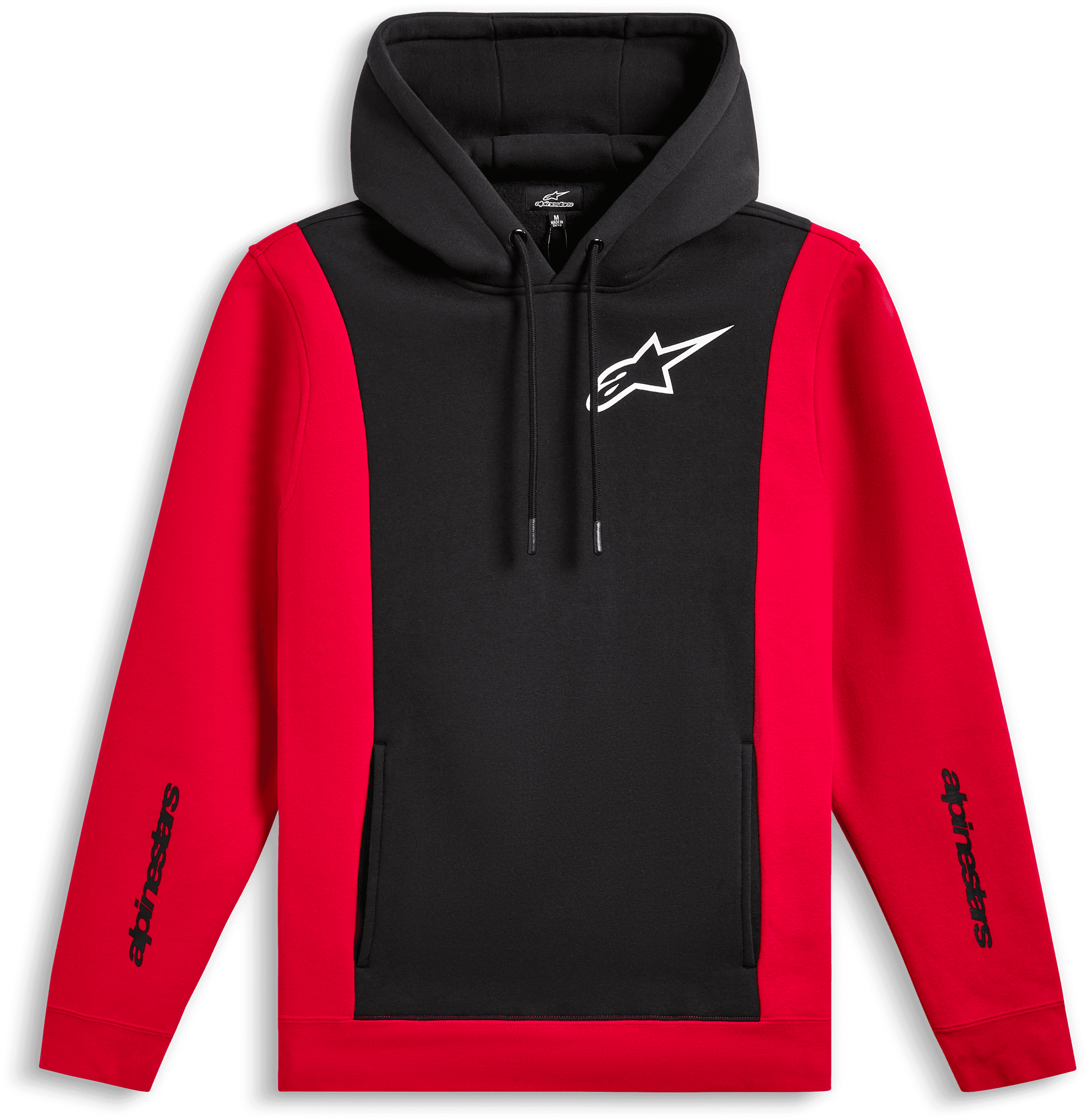 IGNITE HOODIE BLACK / RED SM