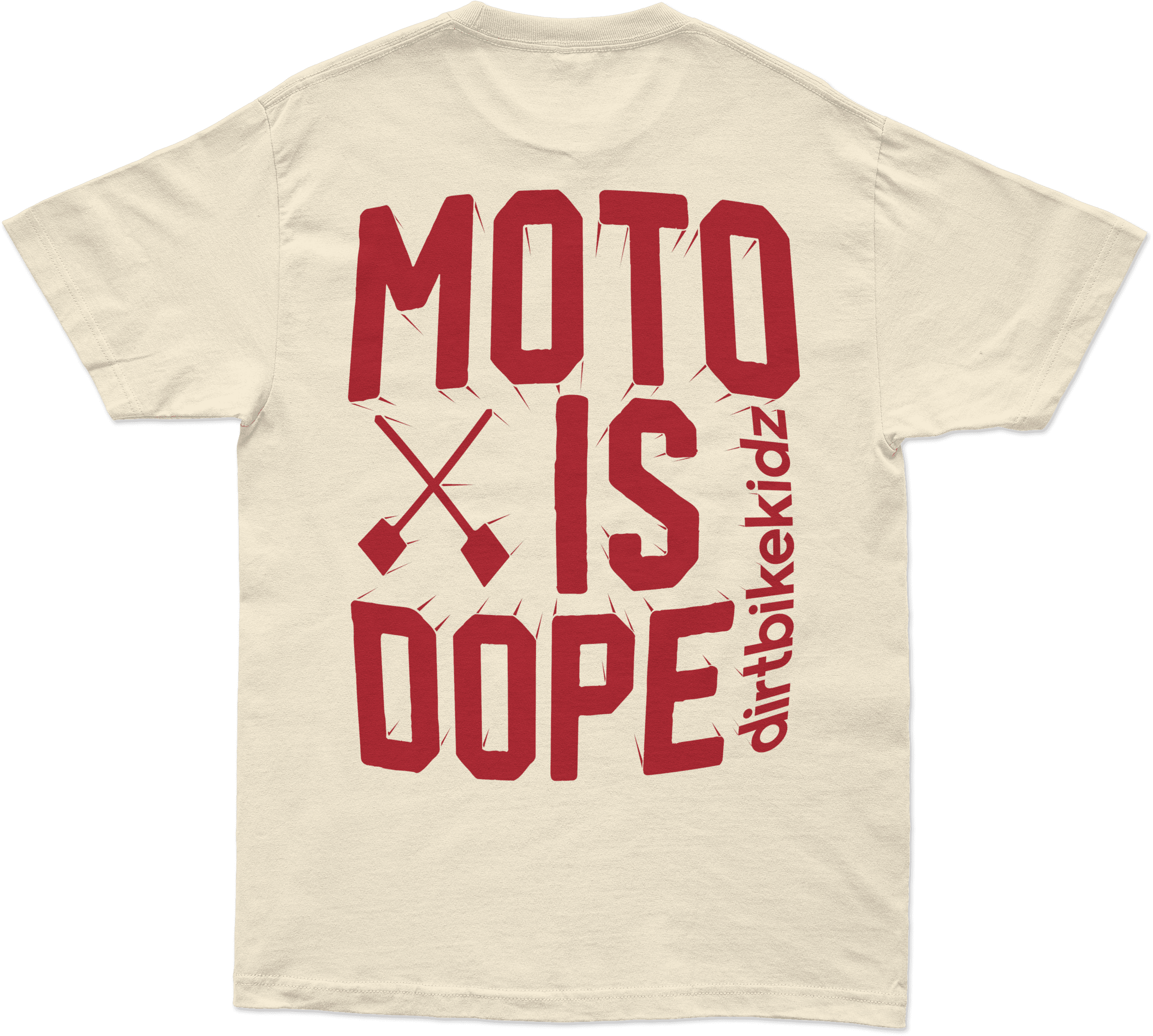 MOTO IS DOPE TEE CREAM XL