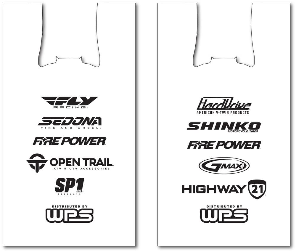MERCHANDISE BAGS 12"X7" 500/PK