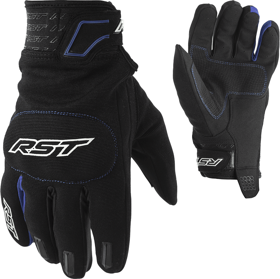 RIDER CE GLOVE BLACK/BLUE 2XL