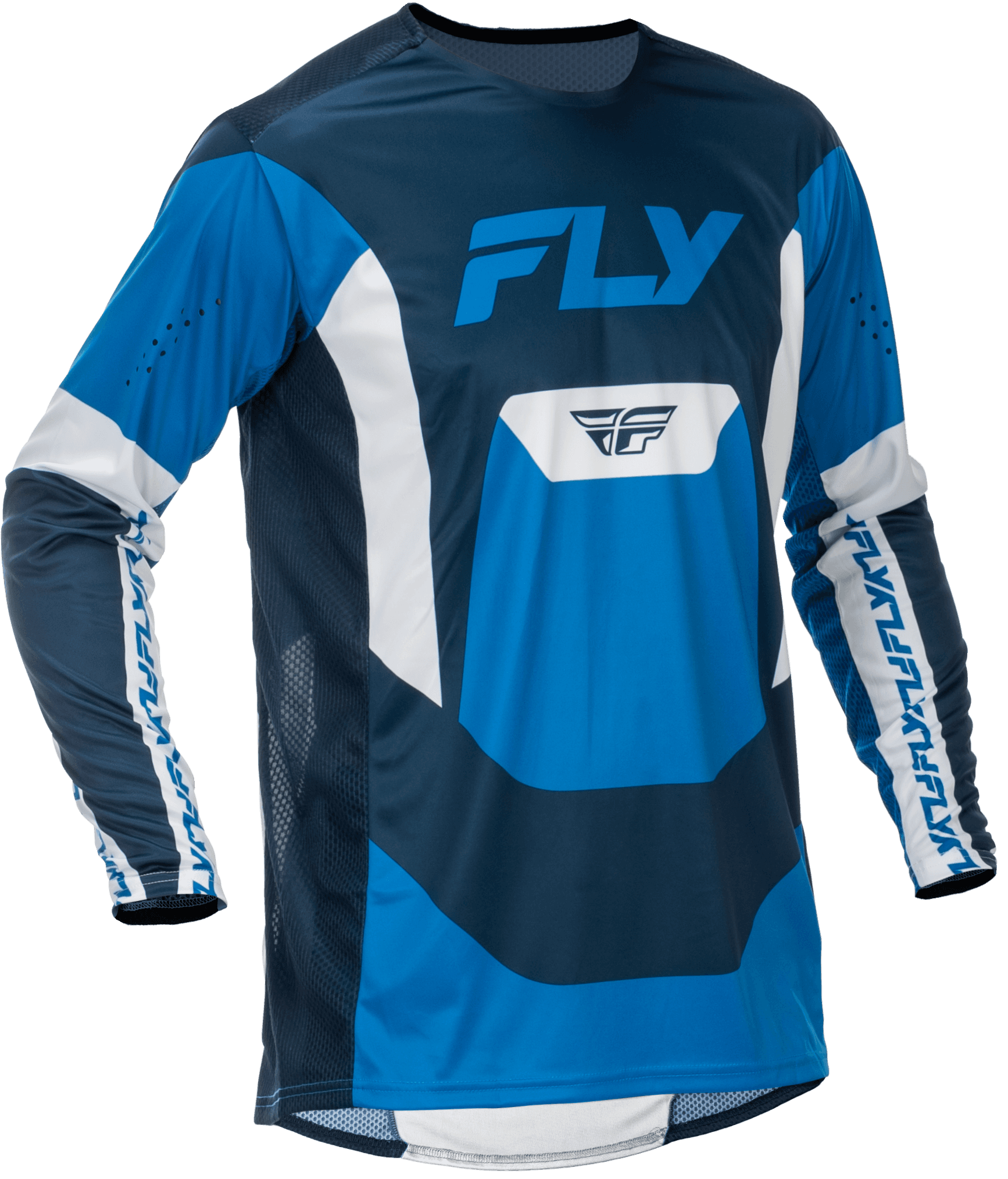 LITE JERSEY BLUE/WHITE MD