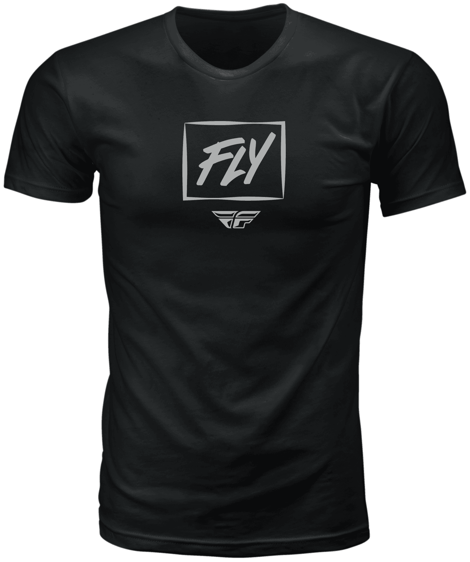 FLY ZOOM TEE BLACK MD
