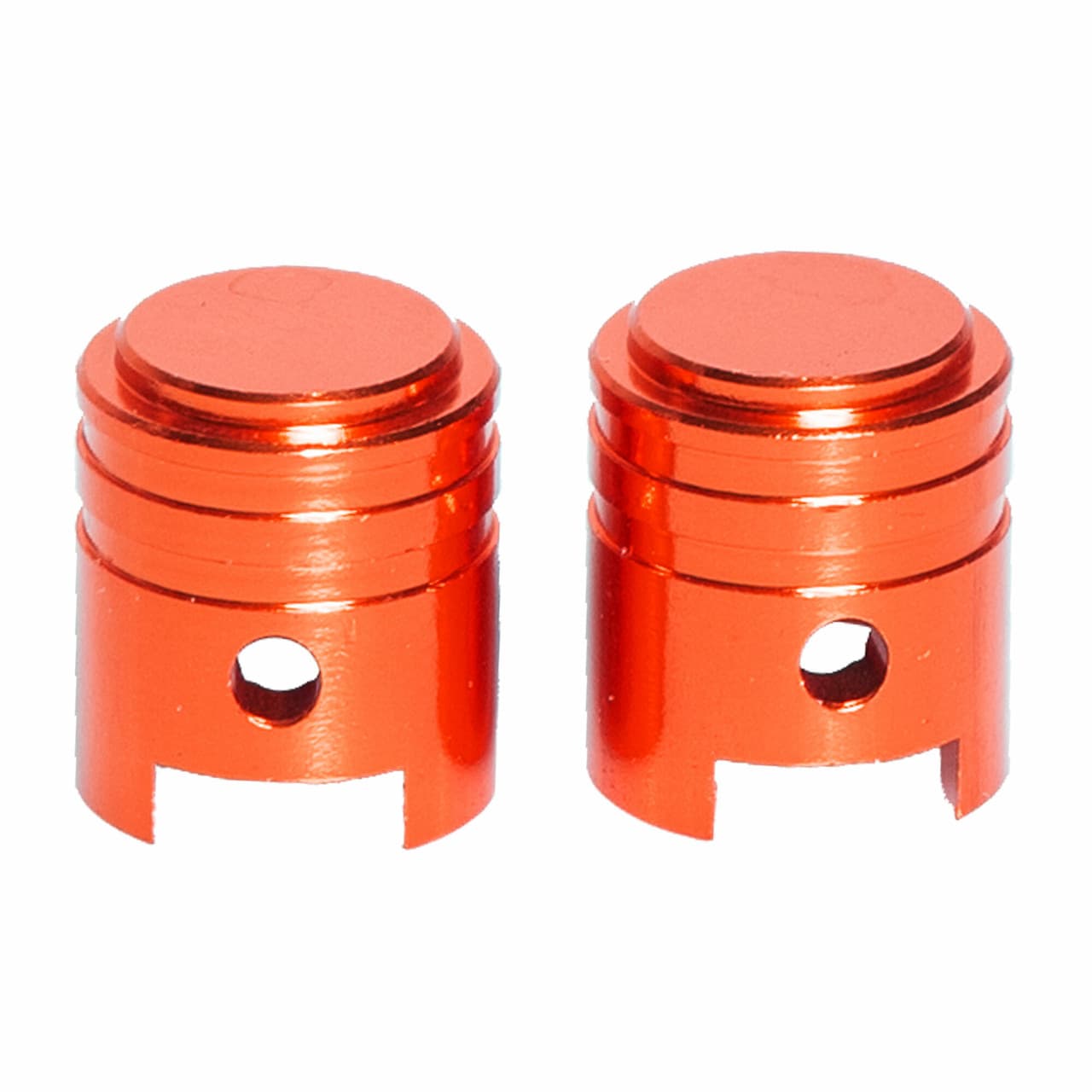 RFX Valve Caps 2PCS Orange