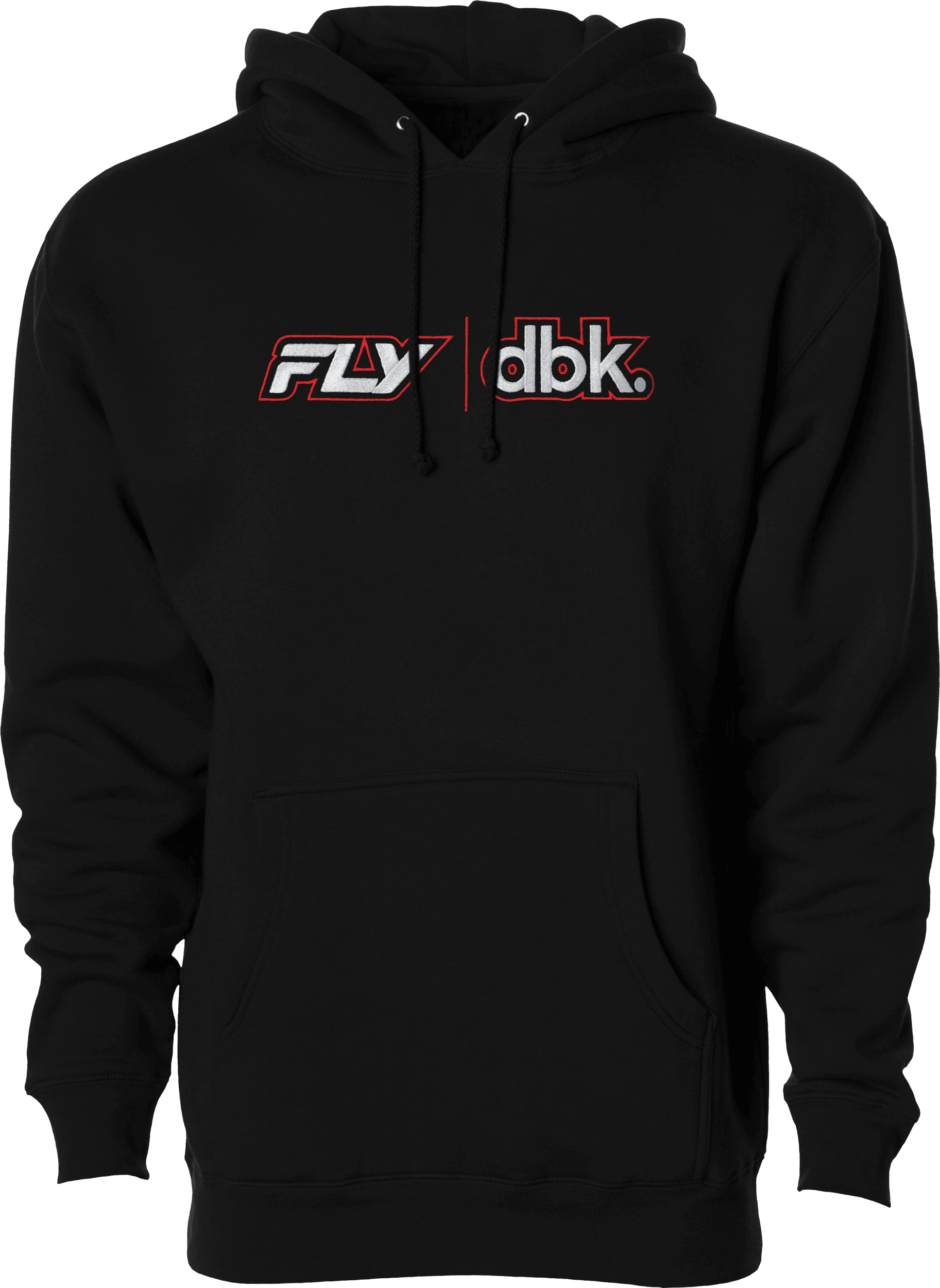 FLY DBK HOODIE BLACK MD