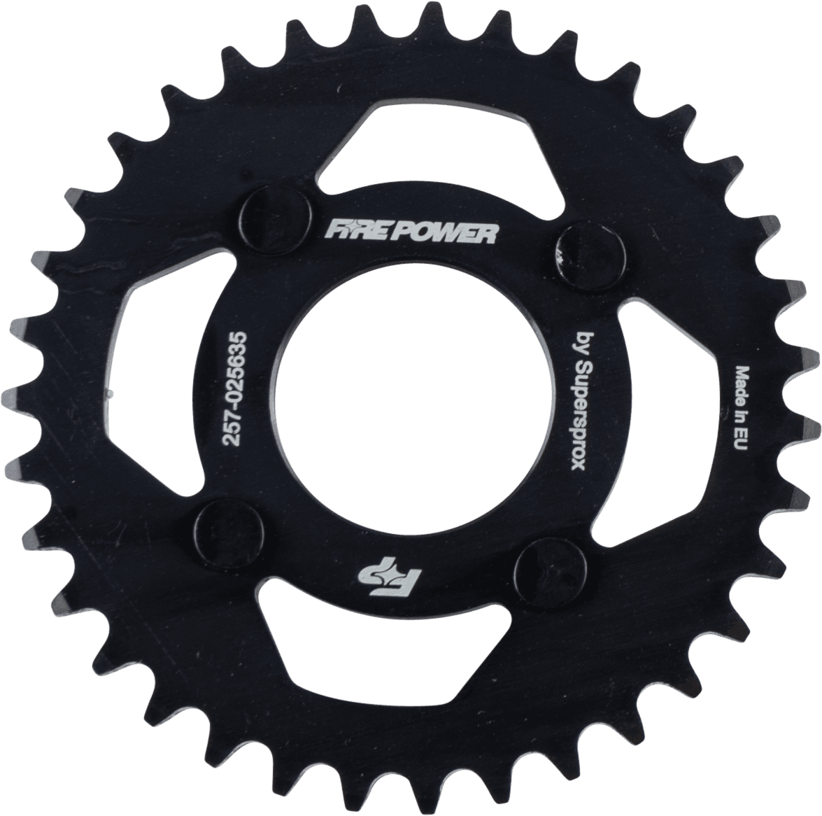 REAR SPROCKET STEEL 35T BLK