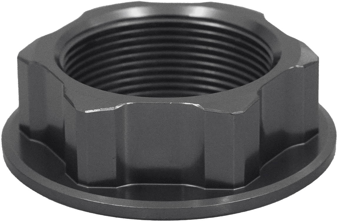 STEERING STEM NUT GREY HON/YAM/SUZ