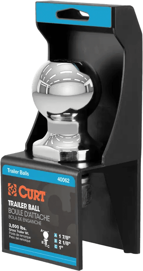 1 7/8 X 1 X 2 1/8 HITCH BALL