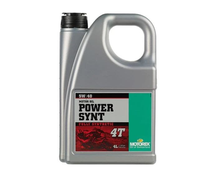 MOTOREX POWER SYNT 4T 10W50, 4 LITER
