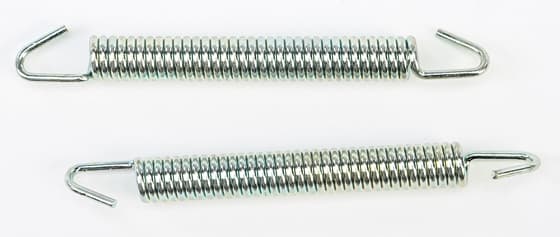 EXHAUST SPRINGS ZINC 80MM
