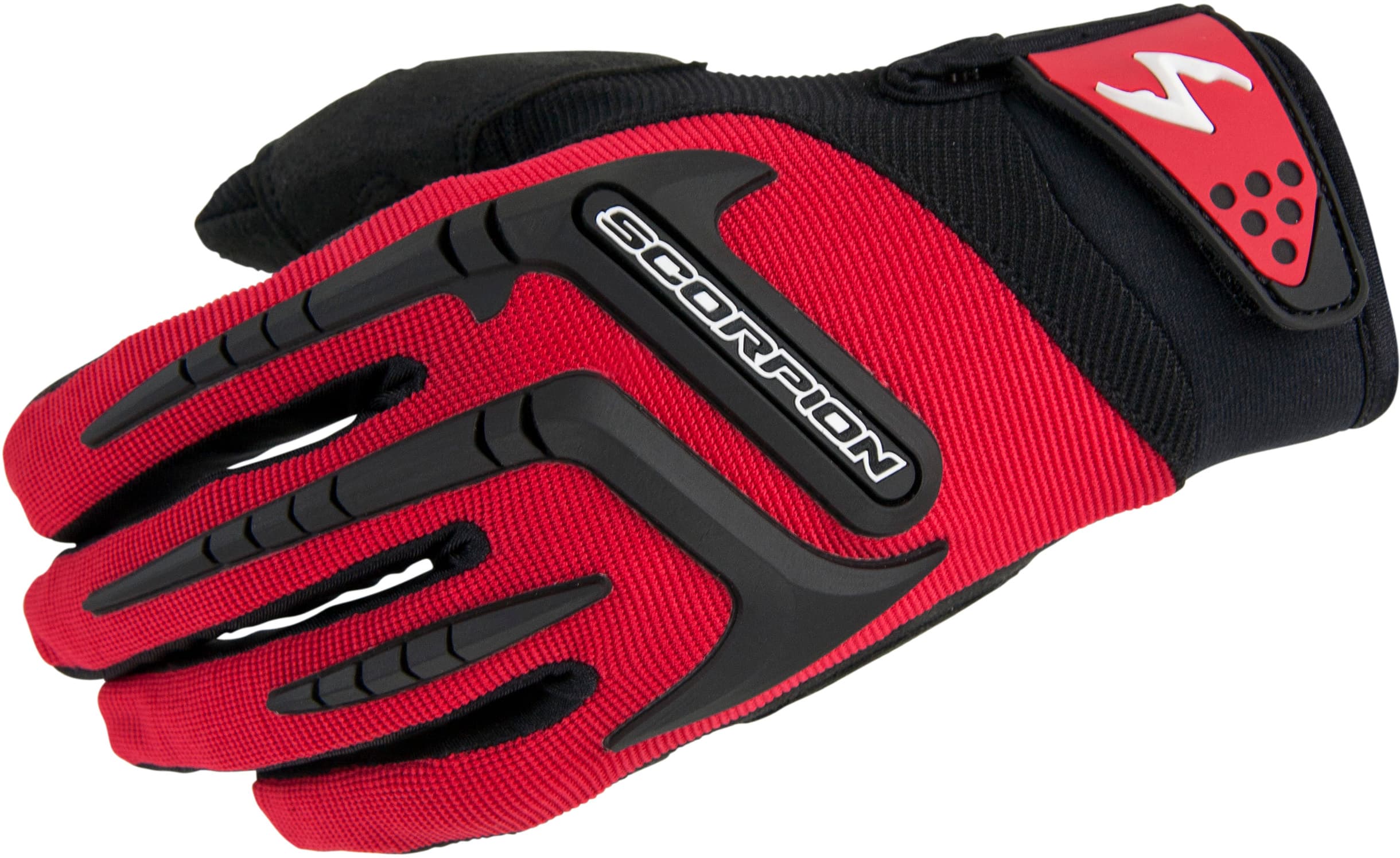 SKRUB GLOVES RED MD