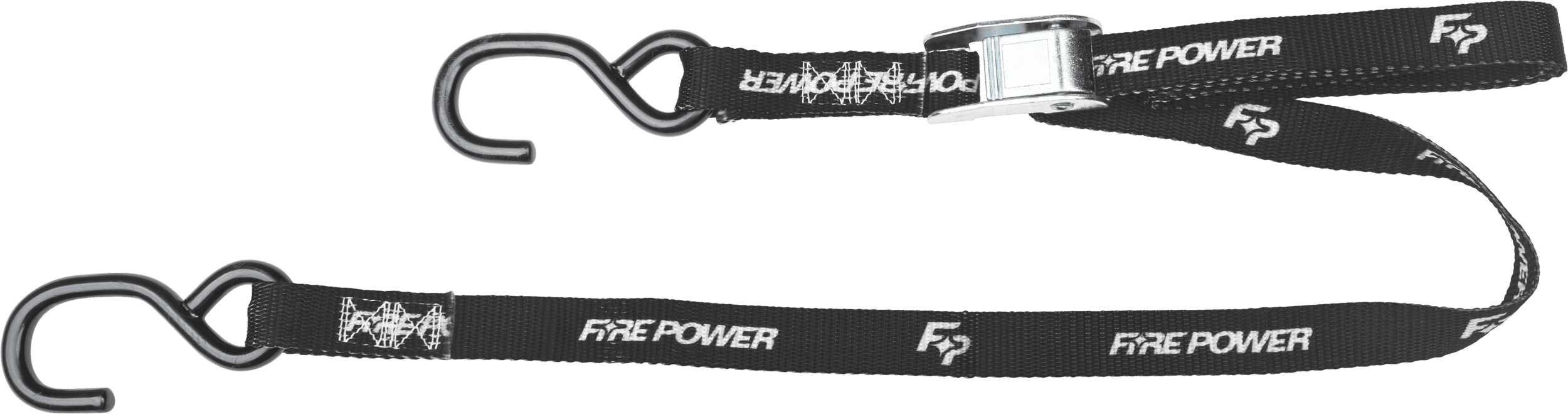 1" TIE-DOWN BLACK 2/PK