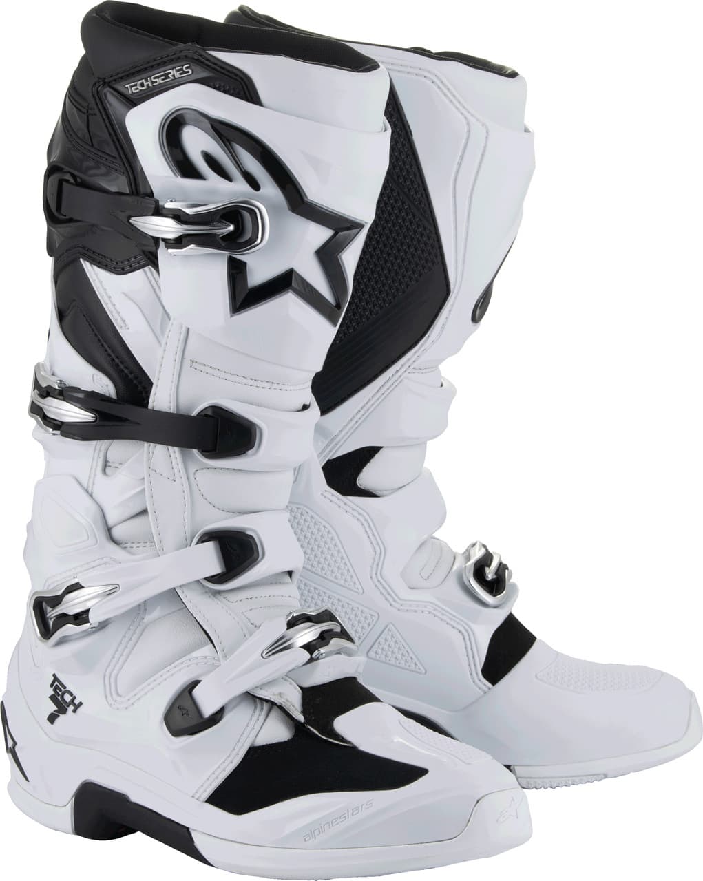 TECH 7 BOOTS WHITE/BLACK 7