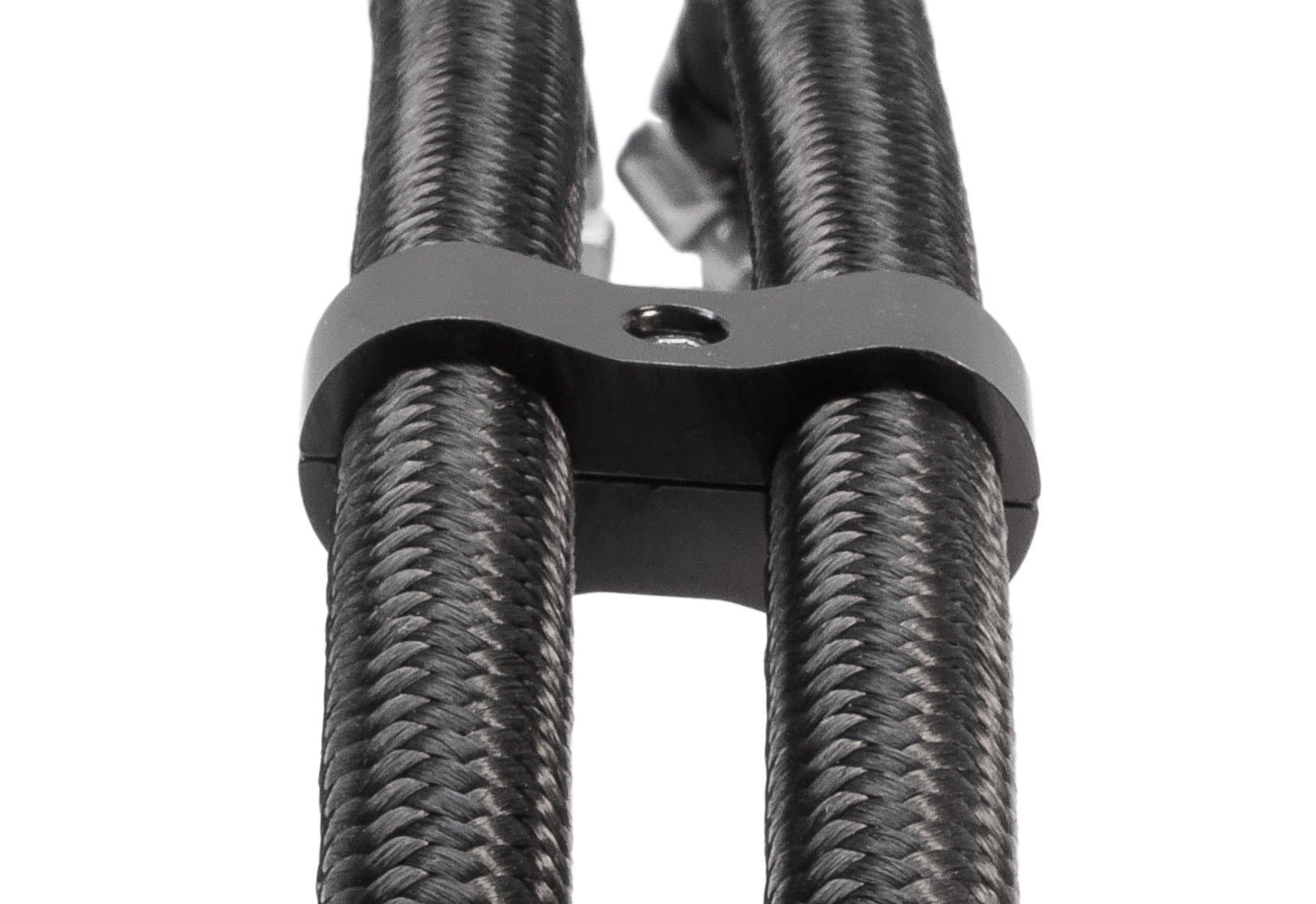 HOSE SEPARATOR 3/8" BLACK ANODIZED