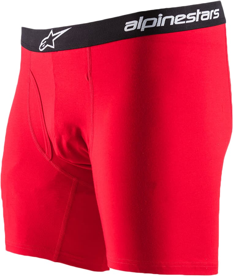 COTTON BRIEF RED LG