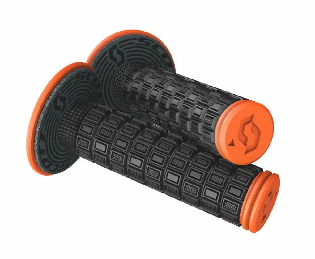 MELLOW GRIP BLACK/FLO ORANGE