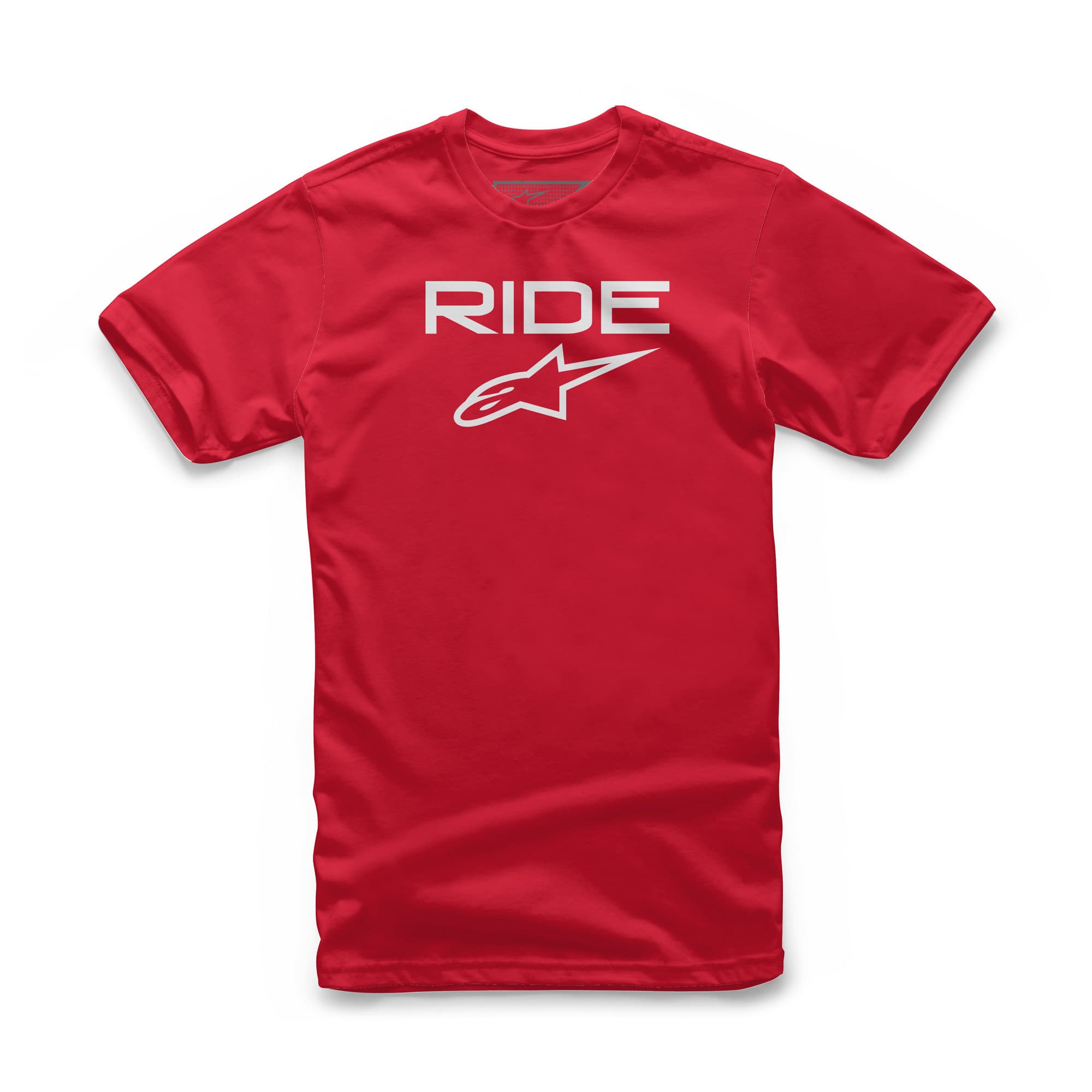RIDE 2.0 TEE RED/WHITE SM