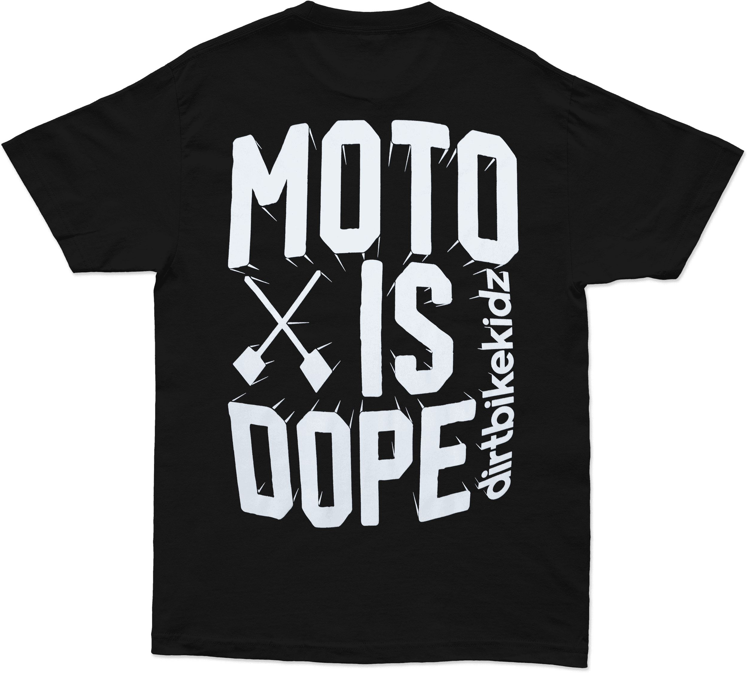 MOTO IS DOPE TEE BLACK 2X