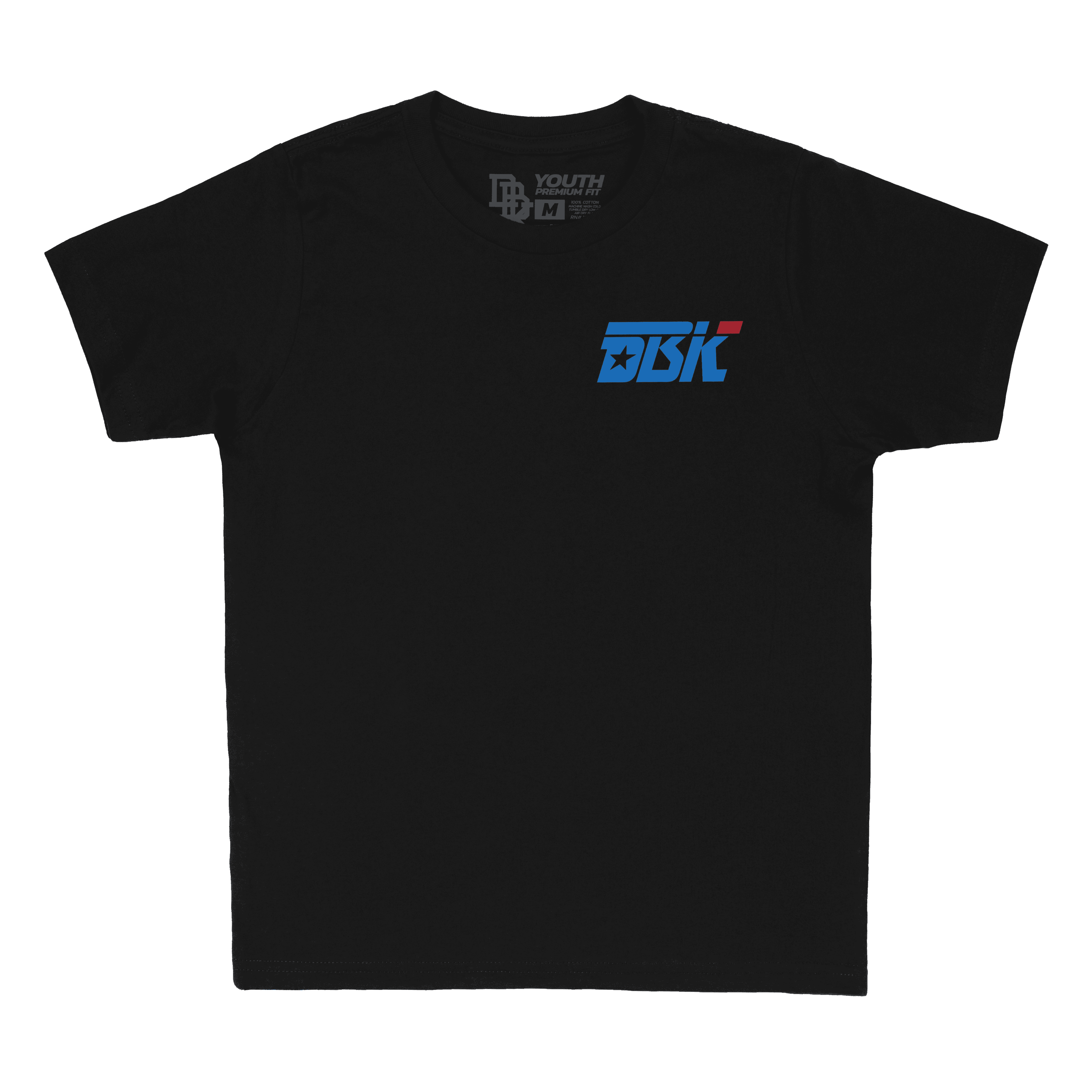 ANTHEM YOUTH TEE BLACK YS