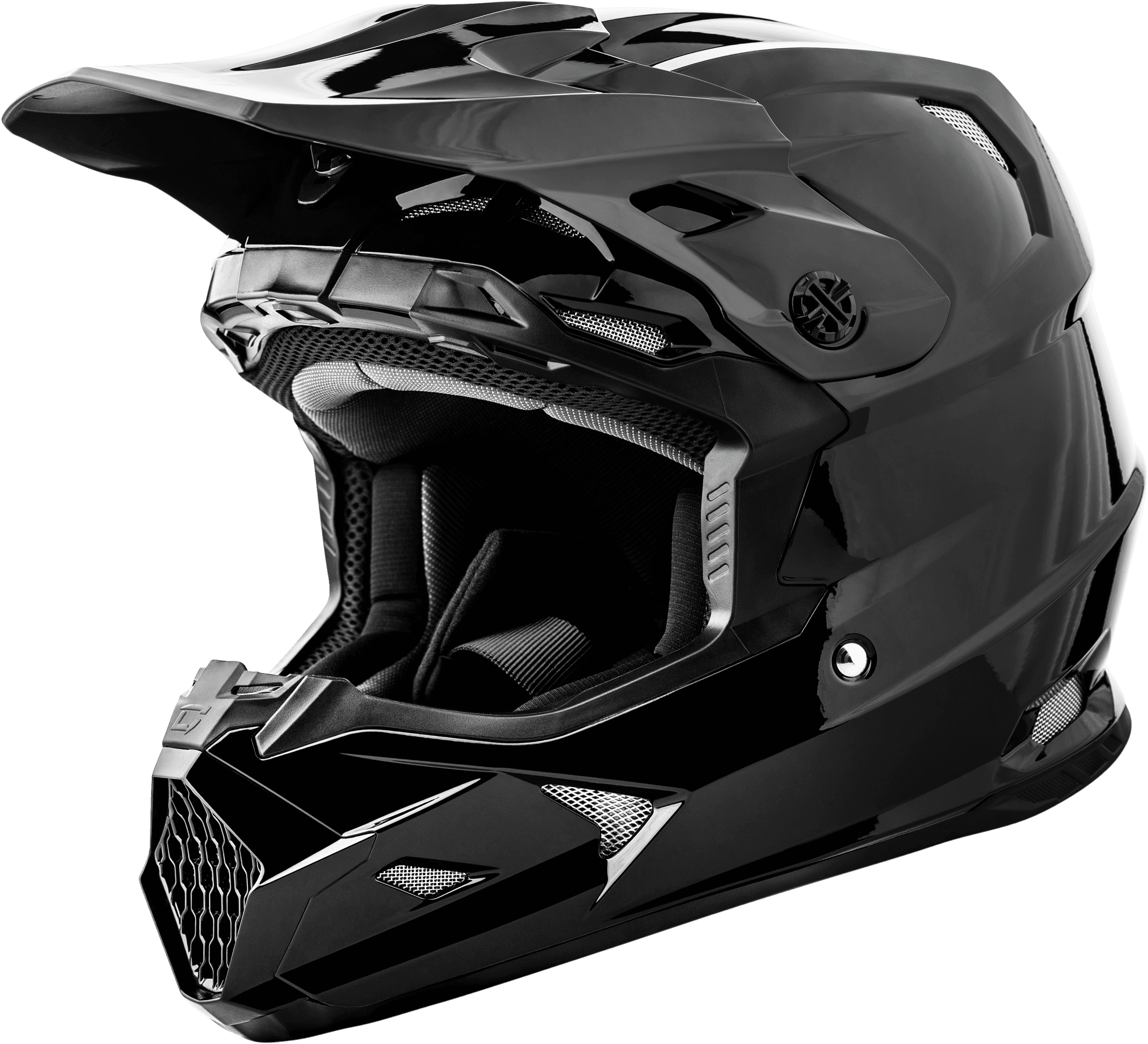 MX-96 SOLID HELMETS BLACK XL