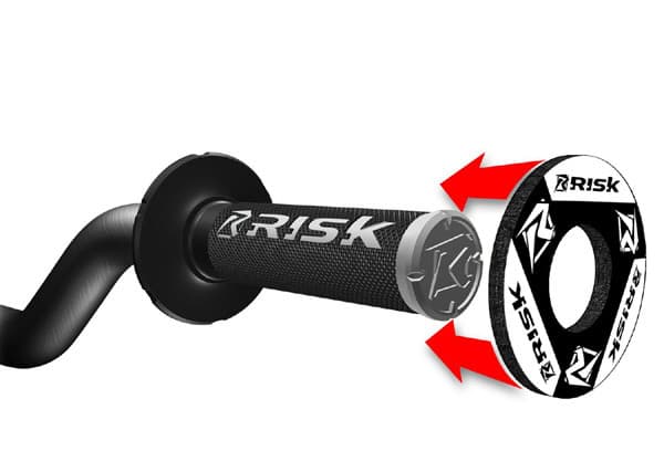Risk Racing Grip Donuts, image 2 of 2