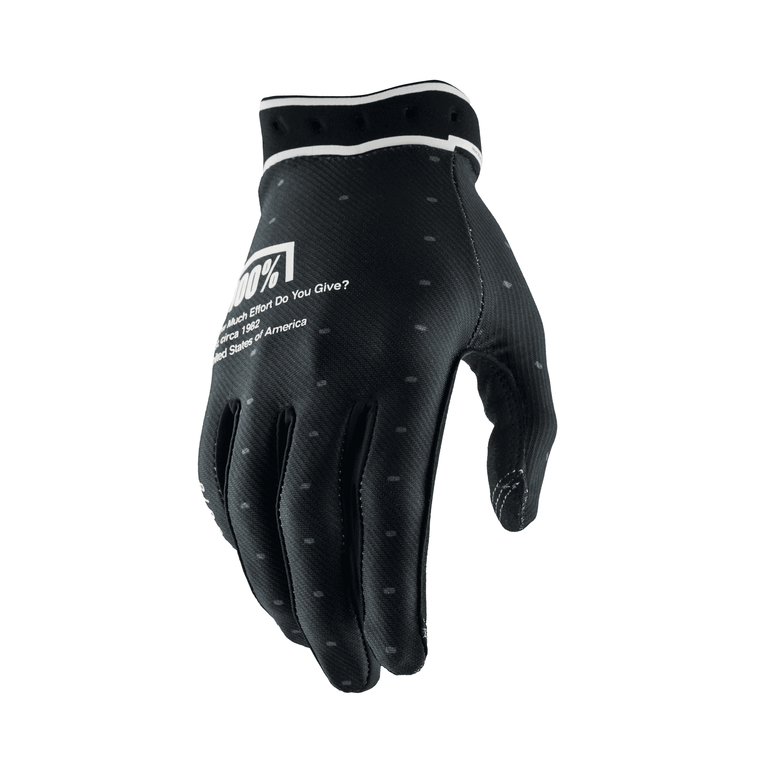 RIDEFIT GLOVES BLACK MD
