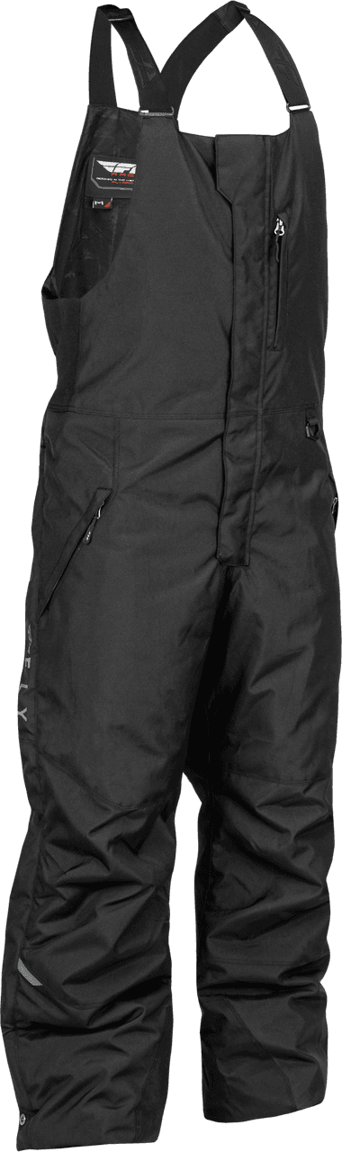 OUTPOST BIB BLACK/GREY LG