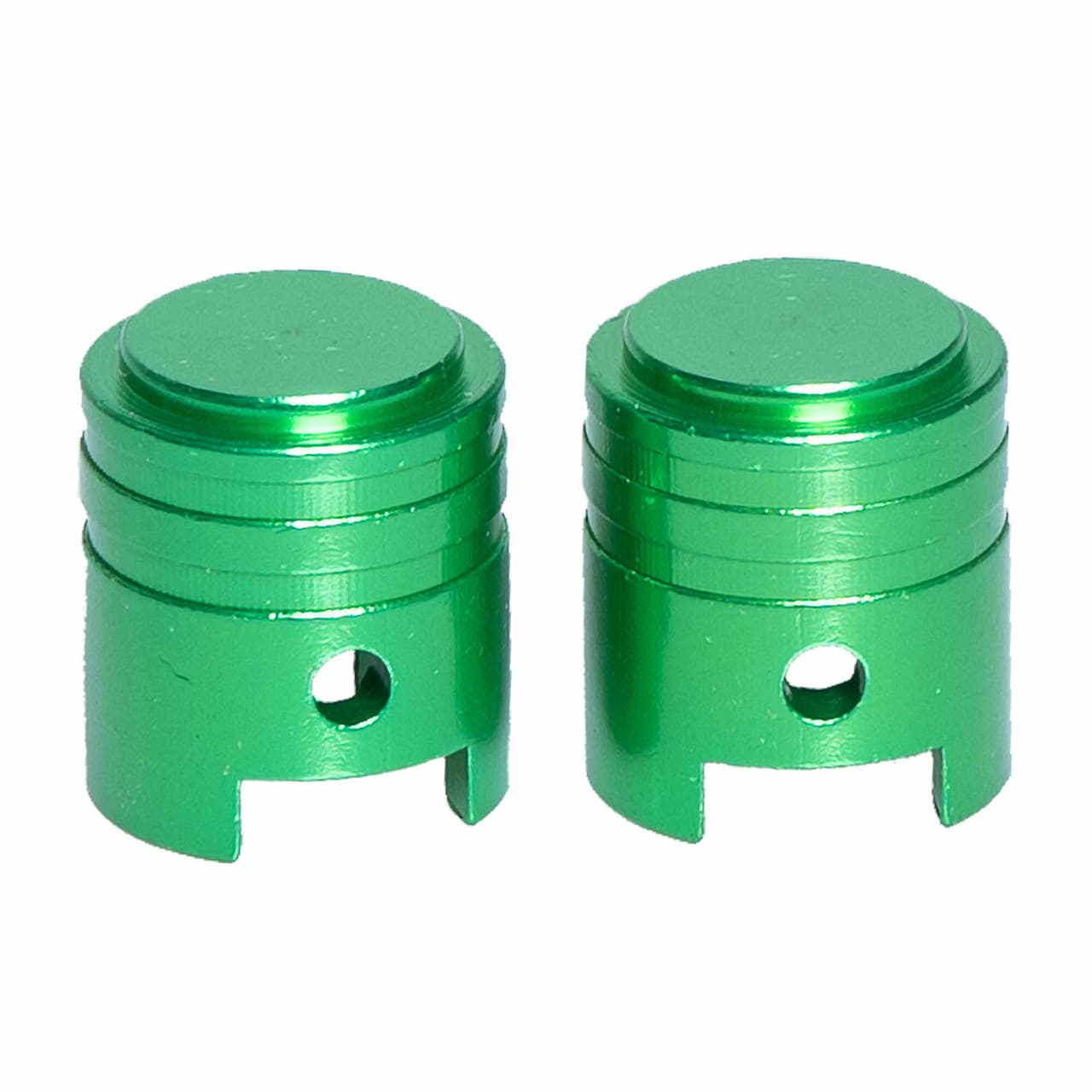 RFX Valve Caps 2PCS Green