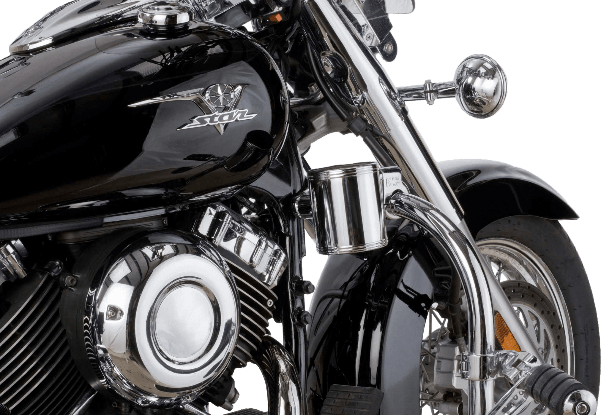 CLAMP MOUNT HOLDER CHROME