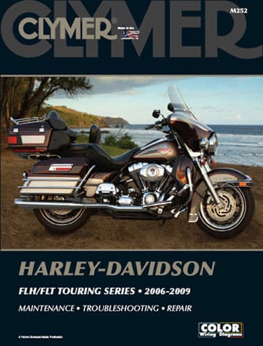 CLYMER MANUAL HD FLH/FLT TOURING SERIES 06'-09'