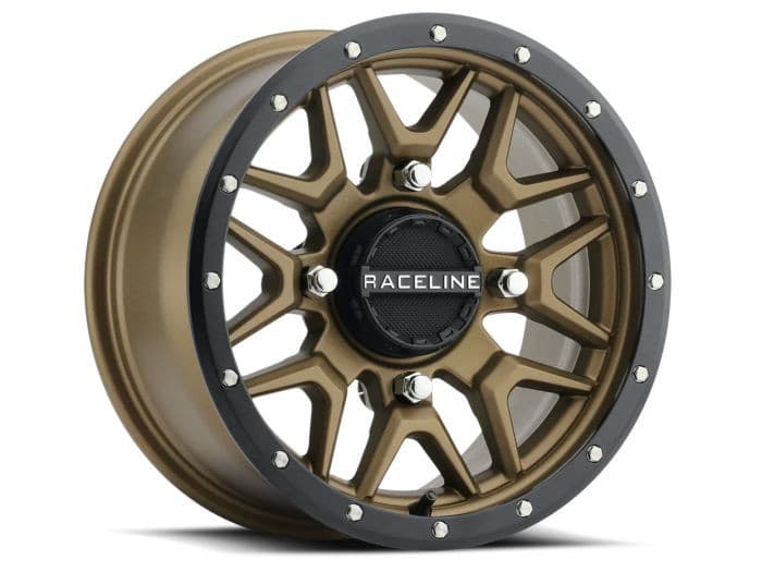 KRANK WHEEL 14X7 4/137 5+2 (+10MM) BLK/BRONZE