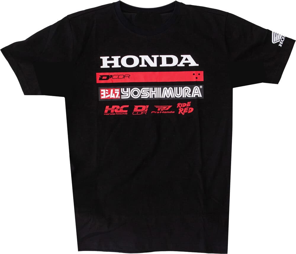D-Cor Honda FACTORY2 Tee Black XL