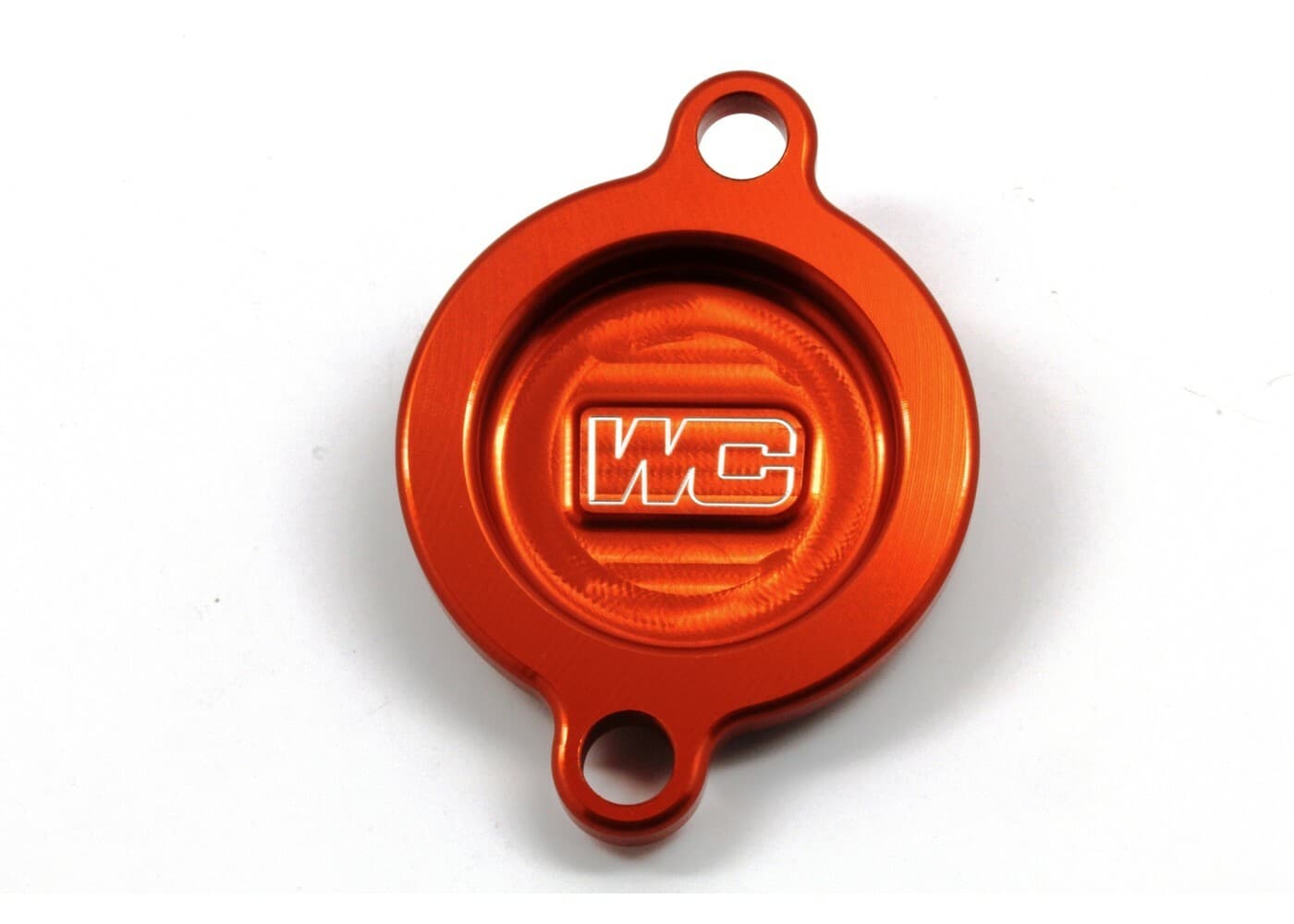 Works Oil Filter Cover Orange KTM/Husqvarna/Gas