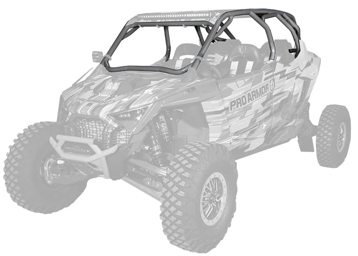 Pro Armor Pro R Mp Cage W/No Intrusion Titanium Matte Metallic