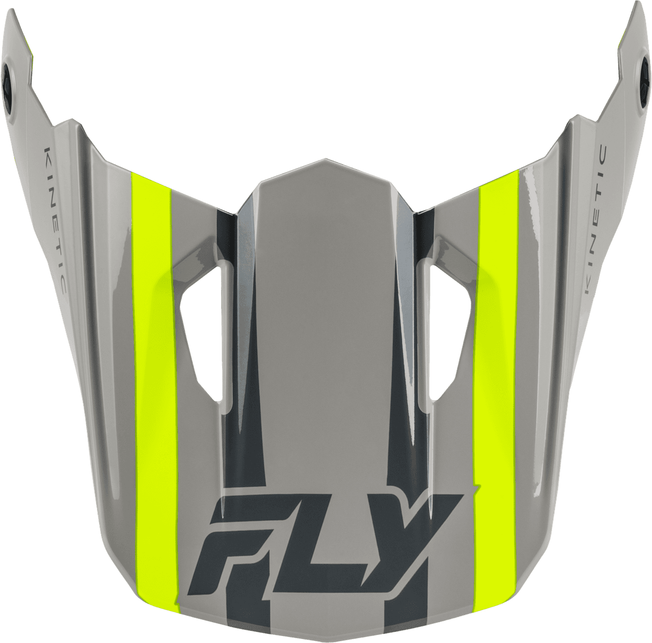 Fly Racing Kinetic Sync Helmet Visor Grey/Hi-Vis MD/LG