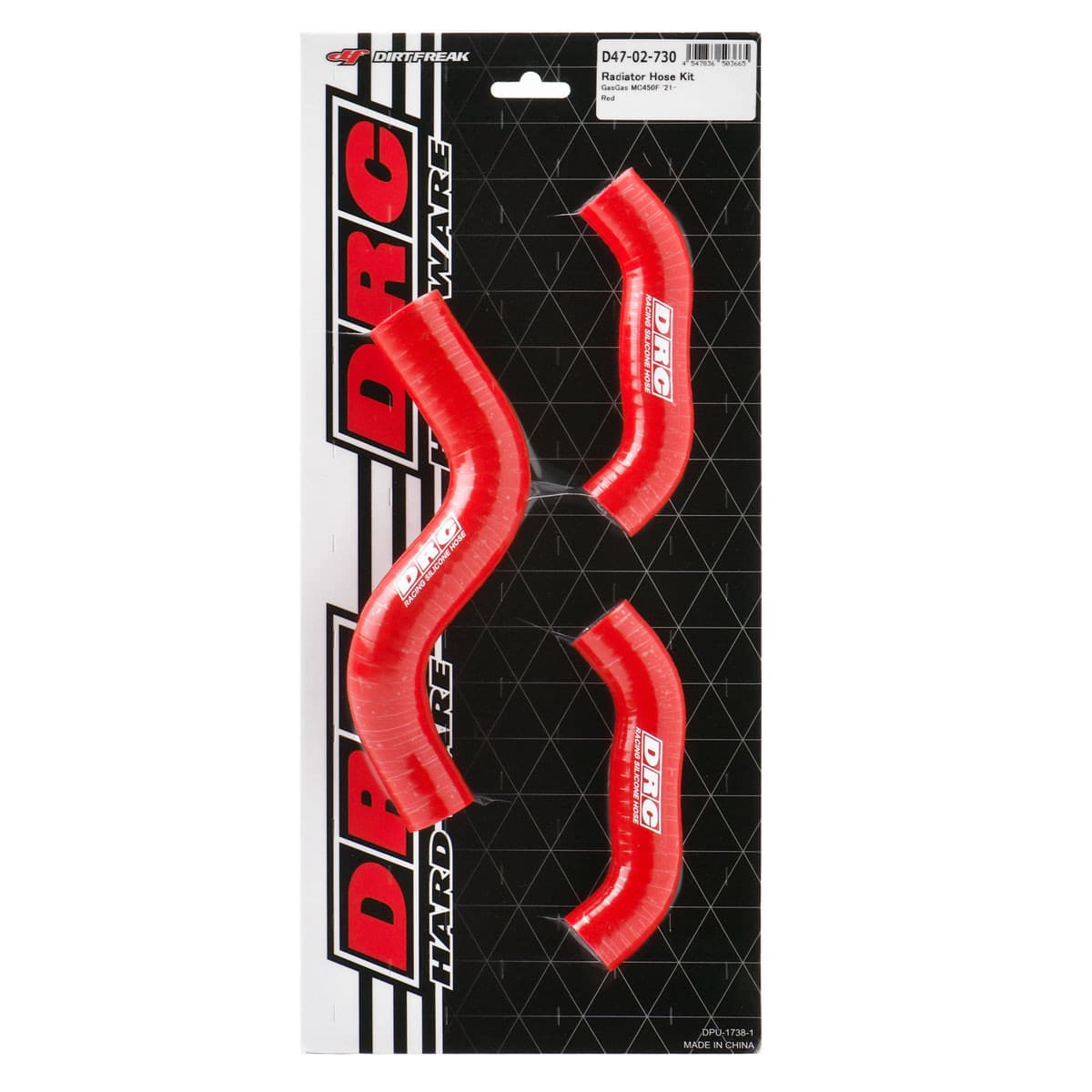 Drc Radiator Hose Kit Gasgas Red