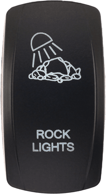 XTC Power Products Dash Switch Rocker Face Rock Lights