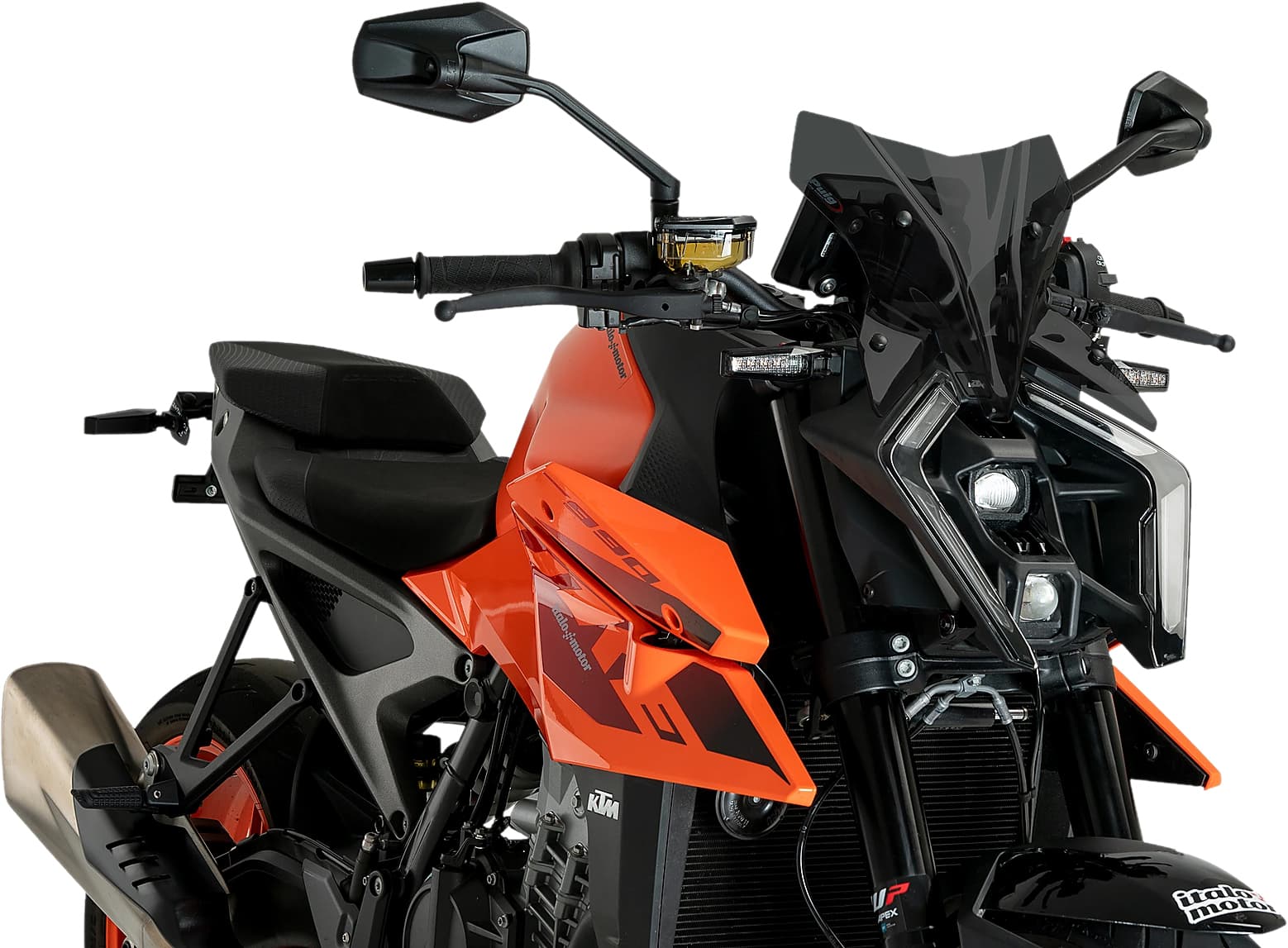 Puig Windscreen Naked New Gen Sport Dark Smoke KTM