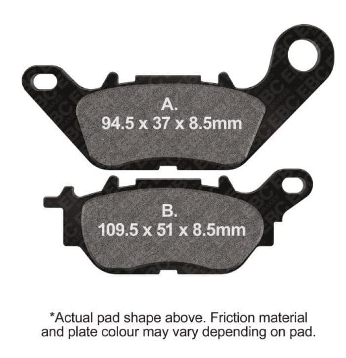 EBC BRAKE DISC PADS