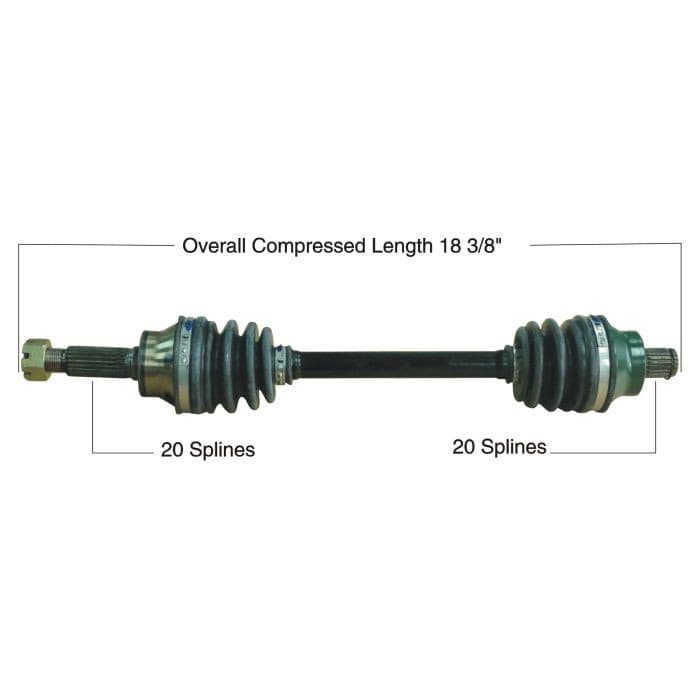 TYTANEUM OE REPLACEMENT CV AXLE POLARIS FRONT LEFT / RIGHT