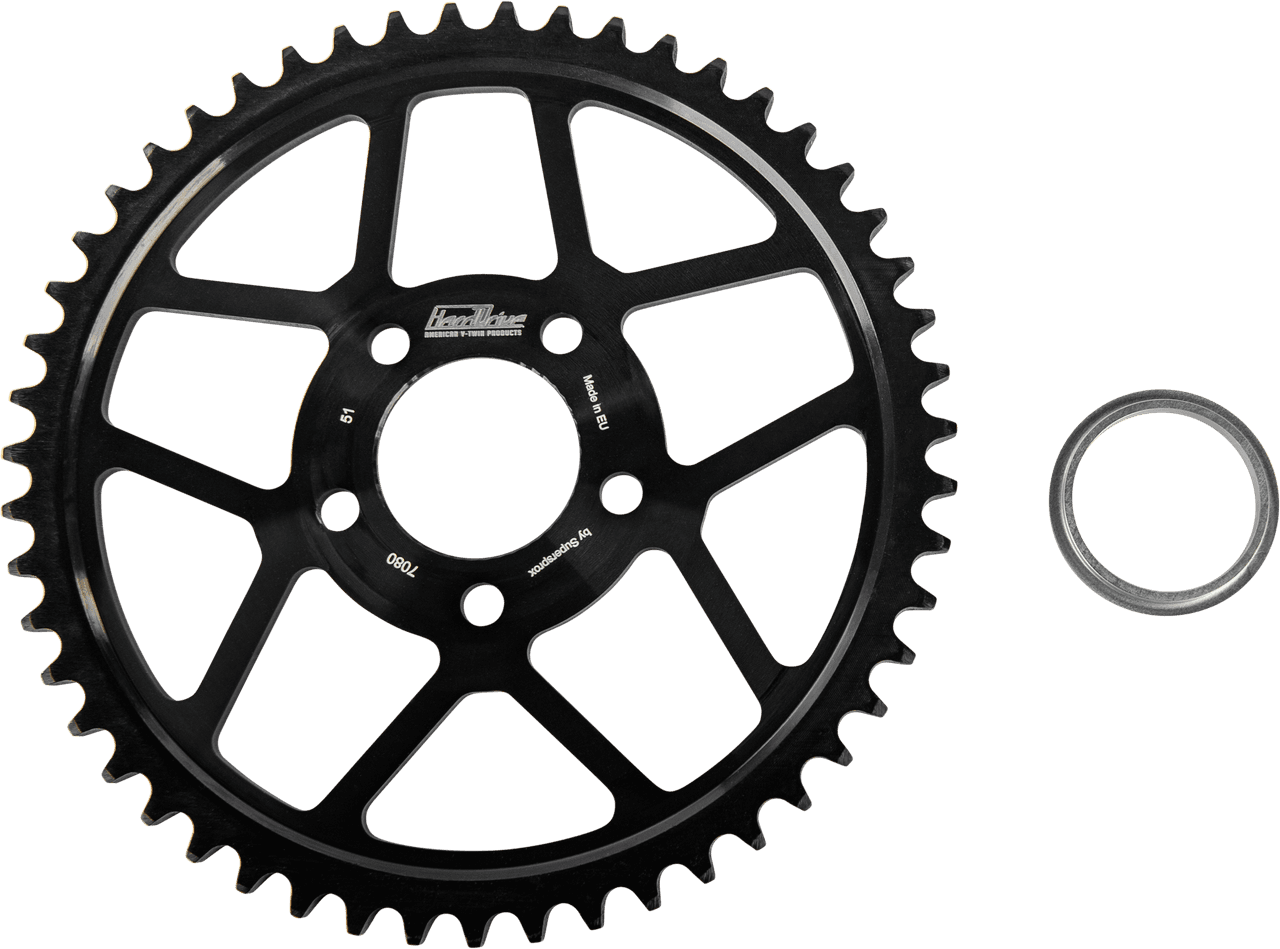 HardDrive Rear Steel Sprocket 51T Flat 84-22
