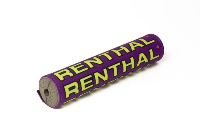 RENTHAL SX PAD 10IN PURPLE/YELLOW RETRO