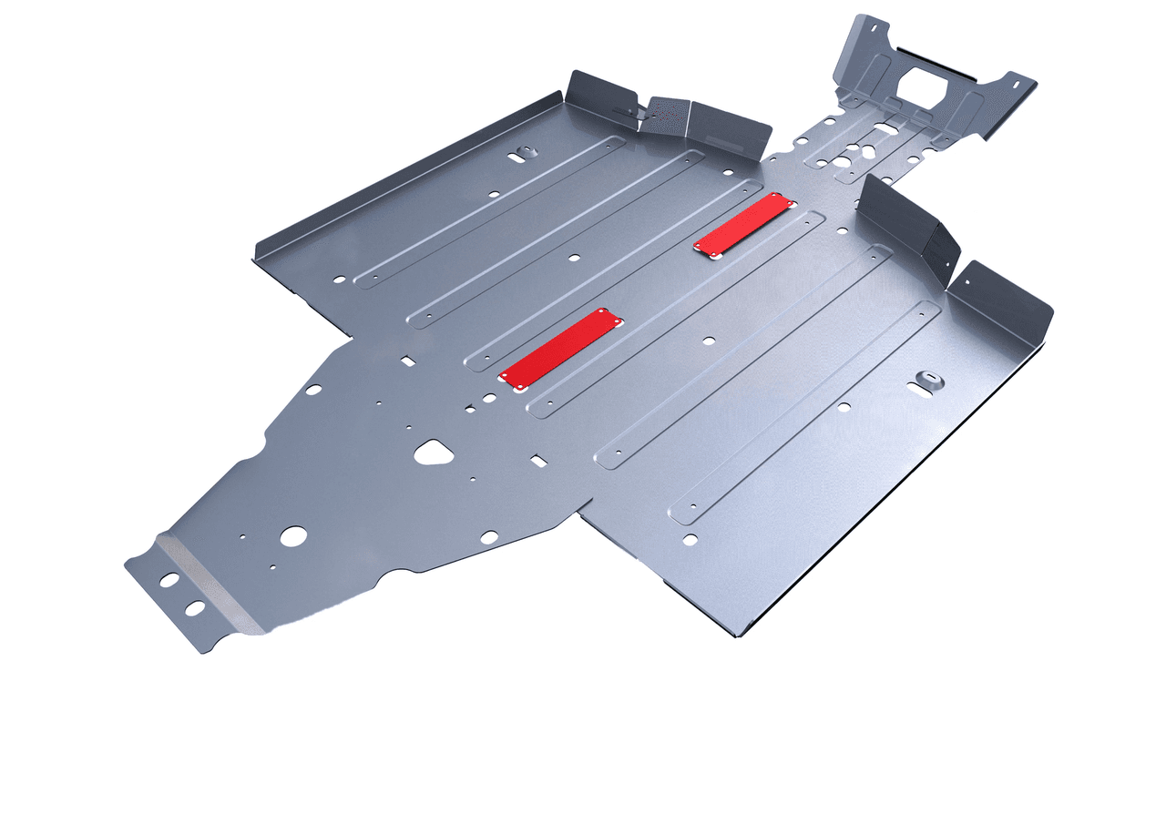 ALLOY CENTRAL SKID PLATE POL