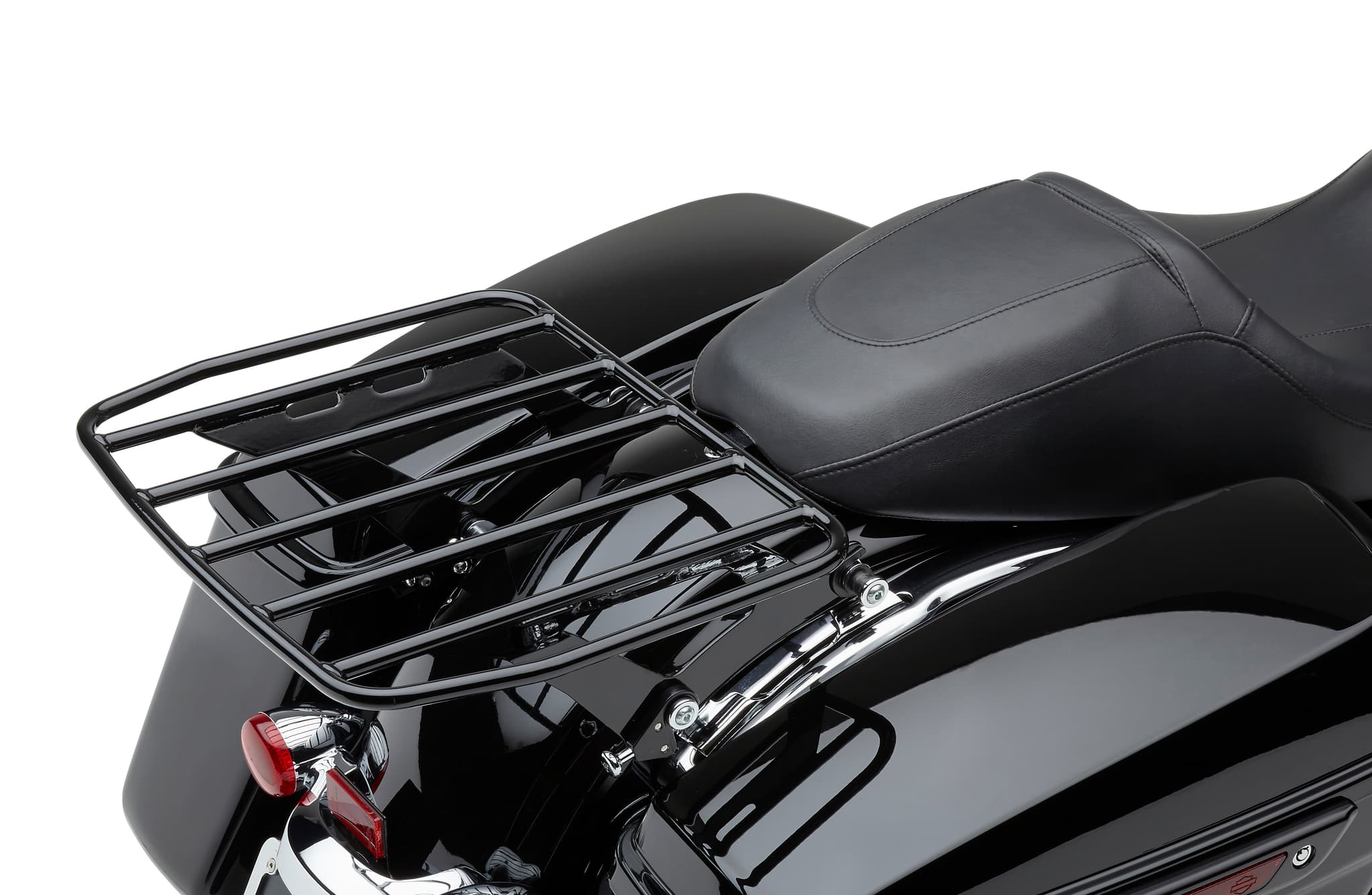 DETACH BIG-A FLAT LUGGAGE RK BLACK FLH/FLT 97-08