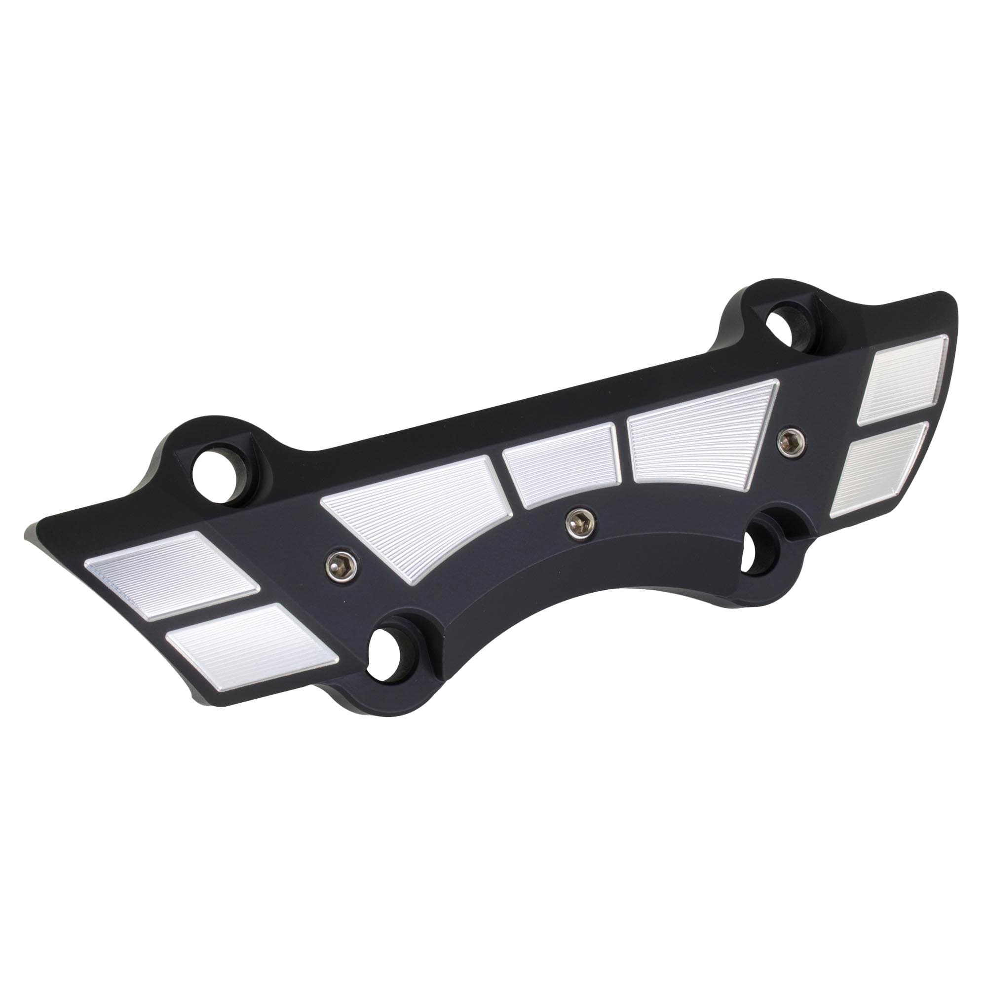 Baggernation Super Riser Clamp 1" Weld Wing Black Accent Cut