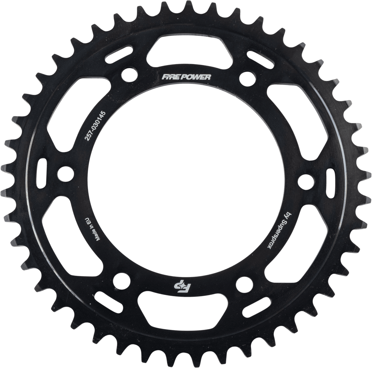Fire Power Rear Sprocket Steel 45T Black