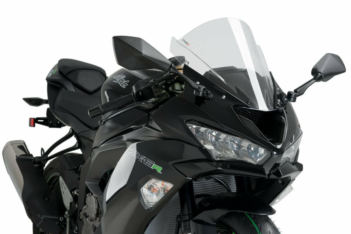 Puig Windscreen Racing Clear Kawasaki