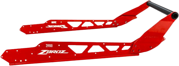 Zbroz Rear Bumper Red Lynx Shredder 3900 Series